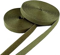 Vista 70 de Cinta de gancho y bucle de 1 pulgada de ancho, color gris oscuro, no adhesiva, 1 yarda de longitud, cinta de nailon gris, juego de sujetadores