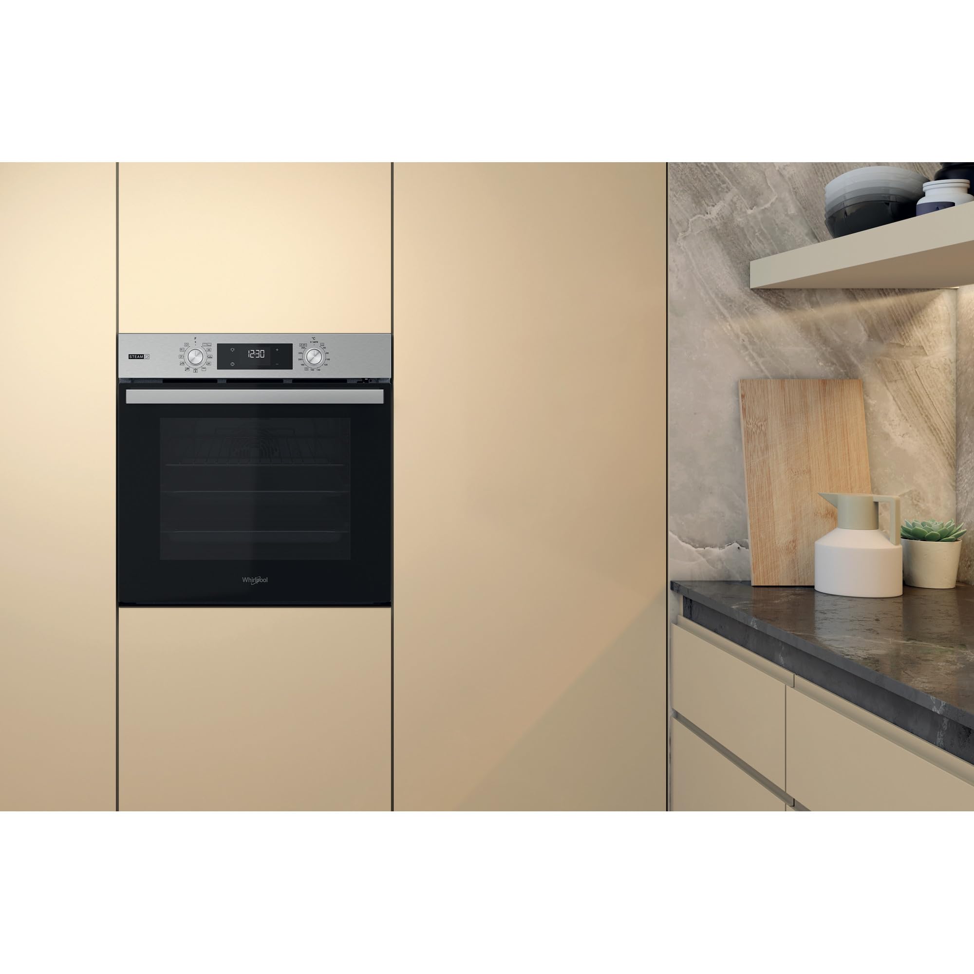 Whirlpool - Horno Integrable OMSR58RU1SX (Multifunción)