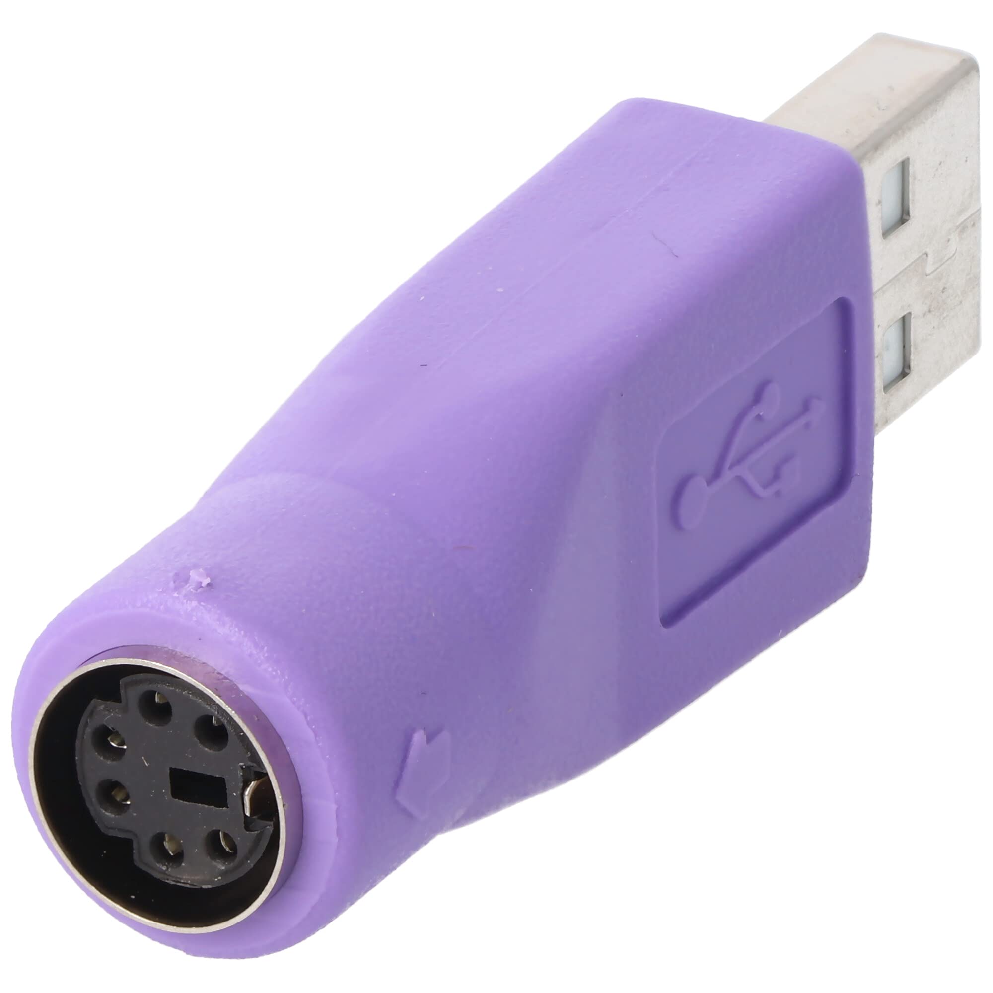 Adaptateur PS/2 Vers USB - Mâle PS/2 Vers Femelle USB - Pour Clavier Ou Souris Anciens