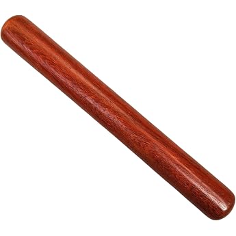 Training Stick Made of Red Oak 60 cm Straight Shape Aikido Kobudo Martial Arts Short Stick Wood Aikido Iaido Kempo Kobudo Tai Chi Qigong Ruler Martial Arts Stick Sports Exercises Fitness