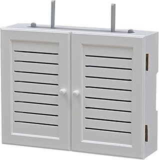 フローティングウォールマウントシェルフルーター収納ボックス収納ウォールマウントシェルフブラケットウォールマウントフローティングホルダールーター機器壁