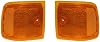 CarLights360: For 1996-2002 Chevy Express 3500 Side Marker Light Assembly Driver and Passenger Side Pair-Replaces GM2550151 GM2551151 | 5977399, 5977400