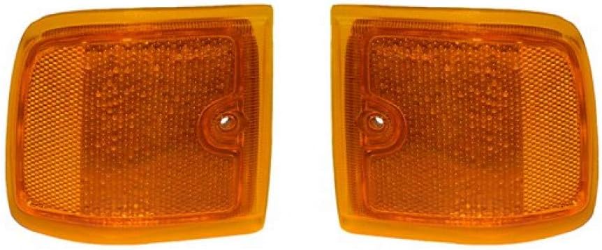 CarLights360: For 1996-2002 Chevy Express 1500 Side Marker Light Assembly Driver and Passenger Side Pair-Replaces GM2550151 GM2551151 | 5977399, 5977400