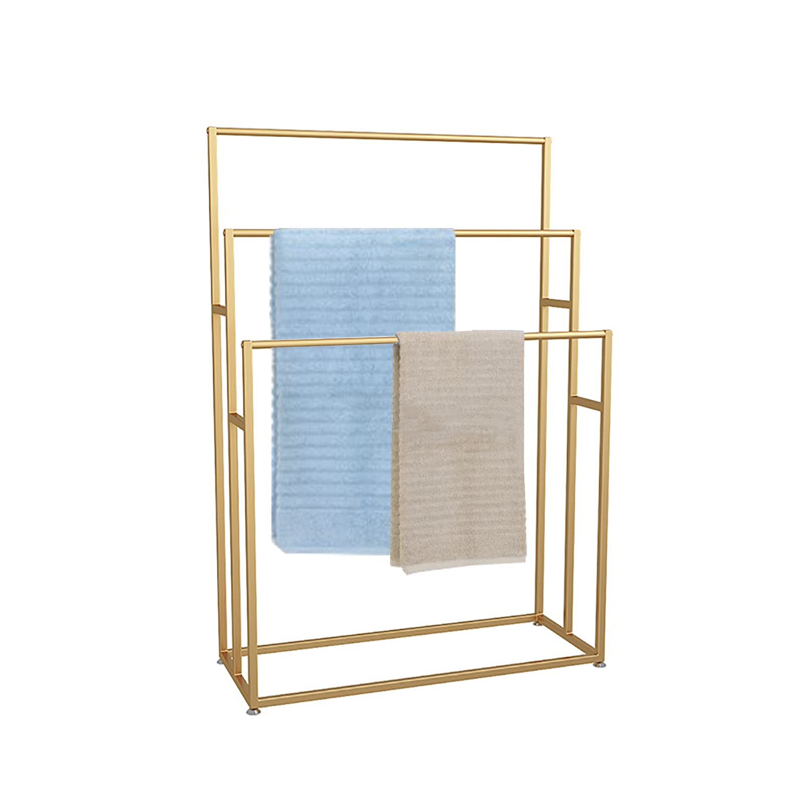 Dkrahrjj D Krahrjj Towel Rack, 3 Tier Freestanding Bathroom Towel Holder Stan, Towel Shelf Holder Han Towel Rying Rack For Outdoor Pool,Hotel, Beach