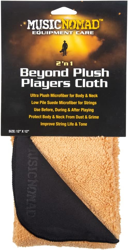 MusicNomad MN241 2'n 1 Beyond Plush Players Cloth