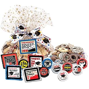 GRADUATION ‘COOKIE TALK’ 2 LB. COOKIE PLATTERS (COOKIES WITH MESSAGES)