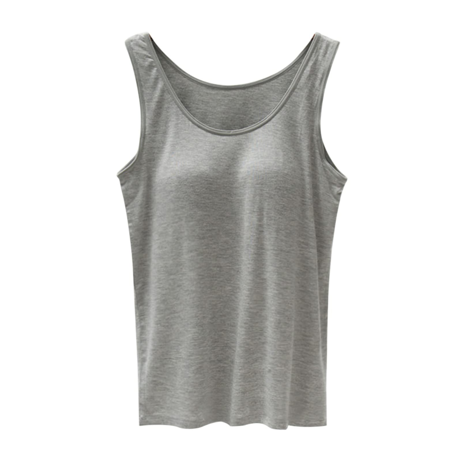 Camiseta deportiva para mujer, holgada, tallas grandes, con tirantes delgados, cuello en V, camiseta interior de algodón, camiseta interior de verano, camiseta de fitness transpirable, camiseta de
