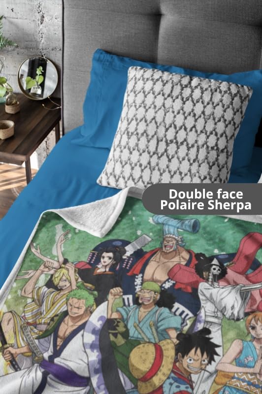 Homadict Sherpa-deken Spy X Family – 100 x 150 cm – zachte en warme fleecedeken – hoge kwaliteit en comfortabel – officiële licentie