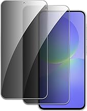 2pcs Verre Trempé Anti Espion pour Samsung Galaxy A36 5G, Privacy Film de Protection en Verre Trempé, Écran Anti-rayures, Anti-emprenites digitales, Haute Définition, Sans Bulles