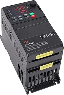 2,2 KW 3-Phasen-Frequenzumrichter, Vektor-Frequenzumrichter Zur Motorsteuerung mit Unabhängigem Luftkanaldesign, für Drehmaschine, Lüfter, Lebensmittelmaschinen, Graviermaschine