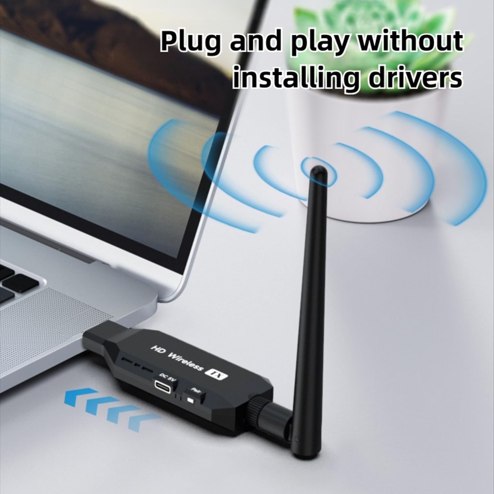 Bezprzewodowy Nadajnik I Odbiornik HDMI, 1920 X 1080 60 Hz, Plug Play 5,8 Ghz Przenośny Przedłużacz Strumieniowego Przesyłania Wideo, Zasięg 50 M, Do Projektora, Telewizora