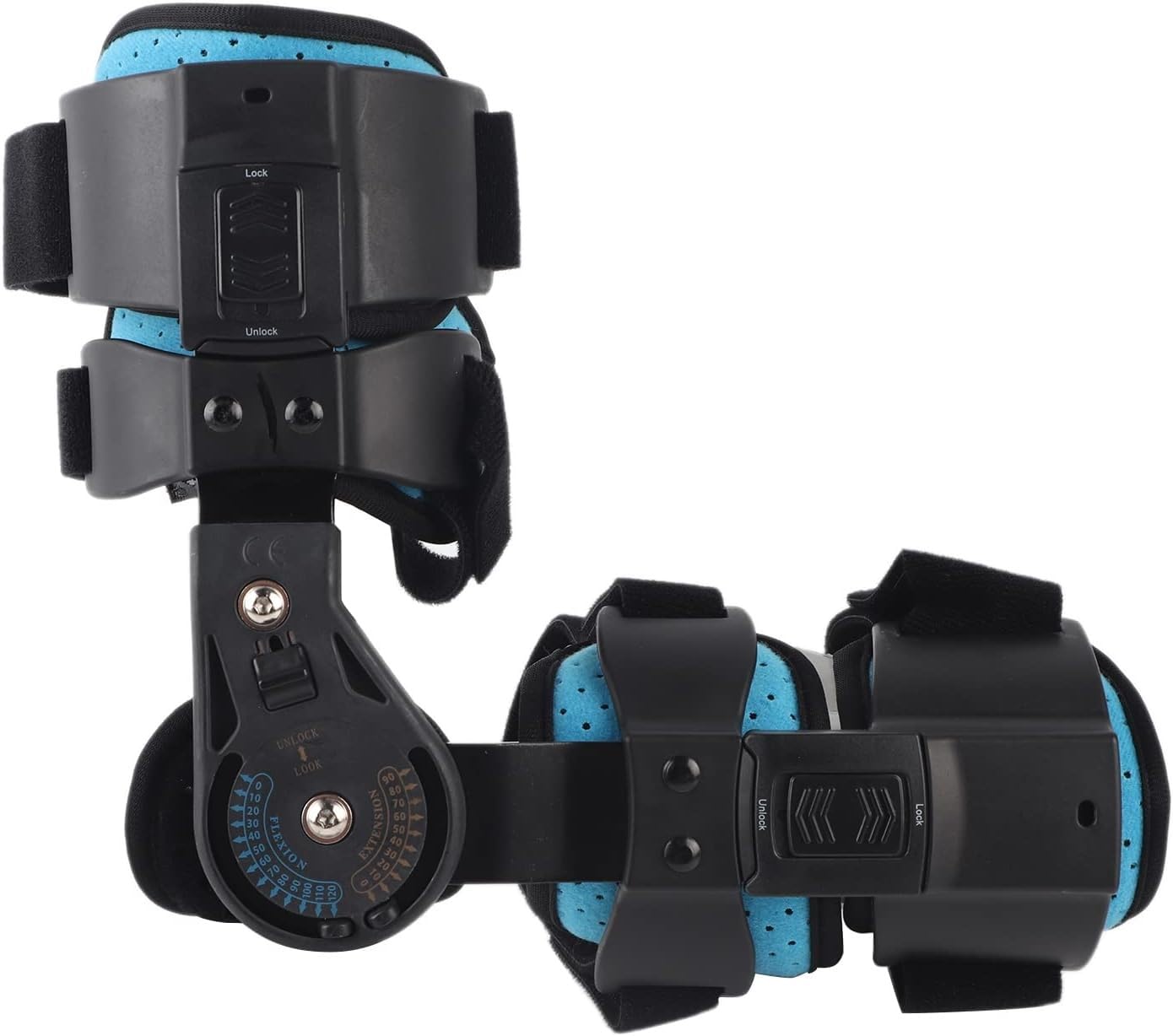 Codera Articulada para Brazo Derecho, Soporte Recuperación Lesiones con Órtesis Acero Inoxidable, Cabestrillo Fijación, Ideal para Poscirugía, Fracturas Y Lesiones Ligamentos Right