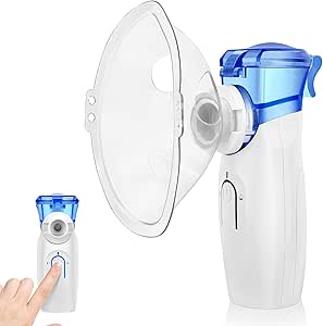Portable nebulizer - handheld inhaler for adults and kids