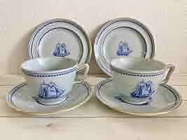 Amazon.co.jp: スポード spode TRADE WINDS blue ティートリオ2