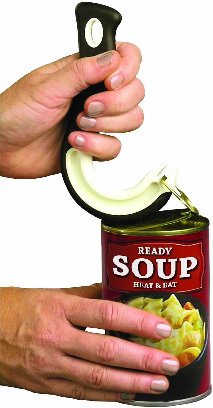 4 Pack Easy Open Ring Pull Can Opener Easy Grip Opener RingPull Helper for Ring