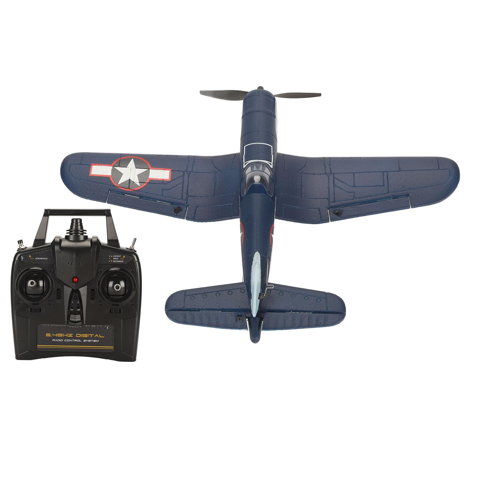 Aereo RC professionale 2.4Ghz Pronto a volare Aereo telecomandato con batteria da 400mAh Tecnologia anti-interferenza per principianti Adulti Volo all'aperto Materiale EPP