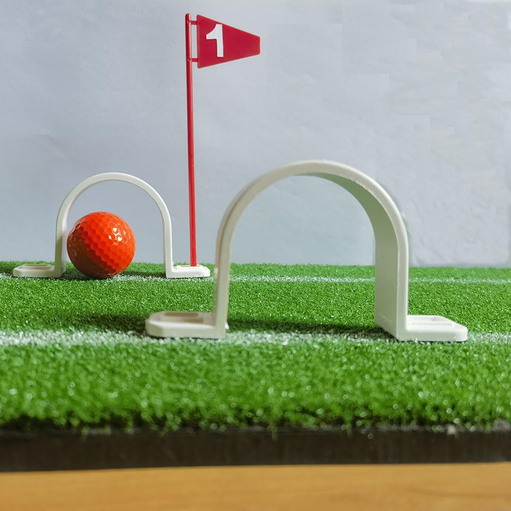 kinworks Golf Putting Gates Indoor Alignment Practice Golf Training Accessories 2Pieces One Pack