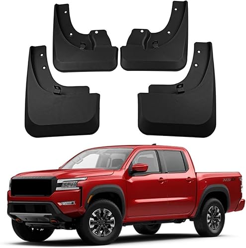 Miniatura 2 de Car Mud Flaps Compatible with Nissan Frontier Navarre 2023 Car Mud Flaps Mudguards Splash Wheel Guards Mudflap Baffle Fender Accessories Auto Parts