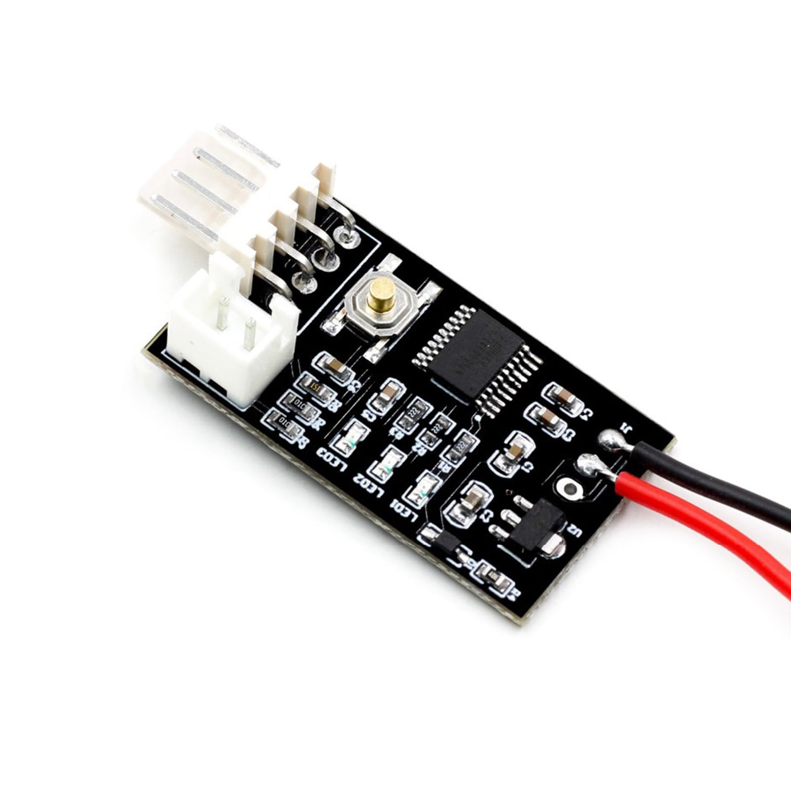 Interruttore Ventola 3 Fili Regolatore Di Velocità PWM Per Ventole DC12V - Con Manopola, Per Ventole A 2, 3 O 4 Fili Knight Rider Watch - Foto 4