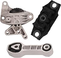 Venborix 3PCS Engine Motor & Transmission Mount Kit for Fiat 500X 1.4L 2012-2018 | OE 68073217AC 68073029AC 68073483AD