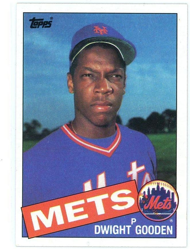 1985 Topps 620 Dwight Gooden Mets Rookie Card Mint Ships In Brand New Holder At Amazon S Sports Collectibles Store