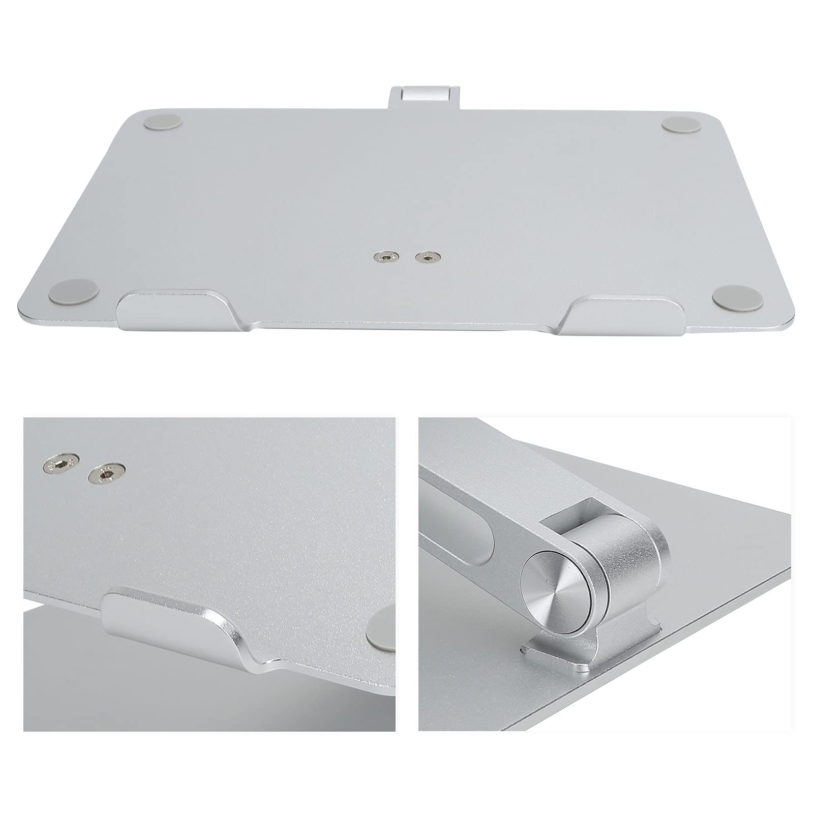 Soporte Ajustable para computadora portátil C5, Soporte para computadora portátil de aleación de Aluminio, Estante de enfriamiento Ajustable en Altura con diseño Plegable para