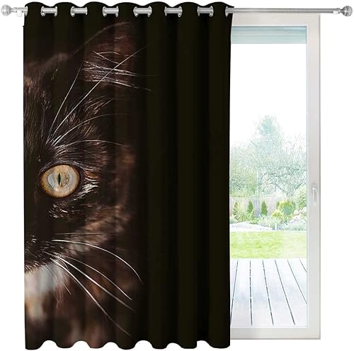 Vista 28 de Beautiful Symbolic Blue Bathroom Curtains Window Magical Tarot Card Drapes Set Cortinas Blackout,1 Panel,(W) 59 X (H) 59 Inches