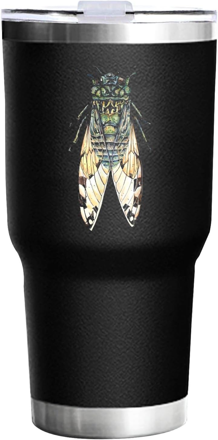 Cicada Tumbler Entomology Cicada Lover Cicada Fest 2024 Tumbler For Women Men Beer Cup Wine Glass Cat Mug Funny Cup Custom Cup