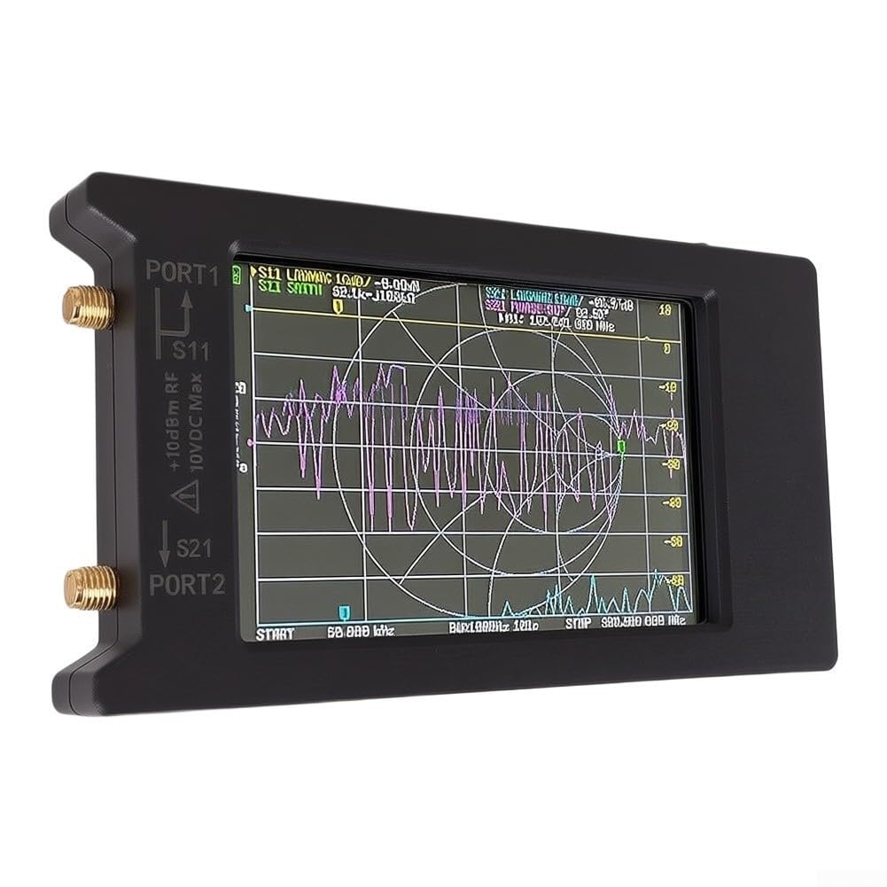 Analizador de antena manual, 10 kHz-1,5 GHz, parámetro S