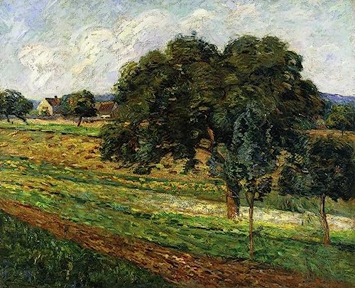 Impression d'affiches Trees and Flowers Guillaumin Toile 60x90cm