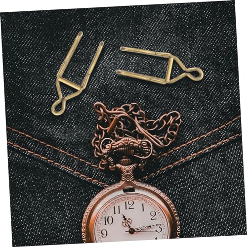 Cierres para cadena de reloj de bolsillo para lucir en chalecos y trajes formales 4