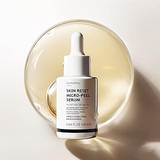 Suero exfoliante brillante, peeling facial co...