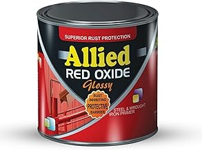 Magic Paints Allied Red Oxide Metal Primer Rust Prevention Coating Top Coat Glossy 200ML