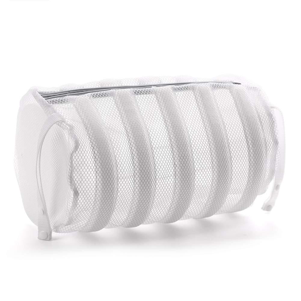 Mesh Laundry Shoes Bag One-Piece Dual Use Mesh Wash Shoe Bags with Zips for Clothes Sneakers Trainers Washing Machines