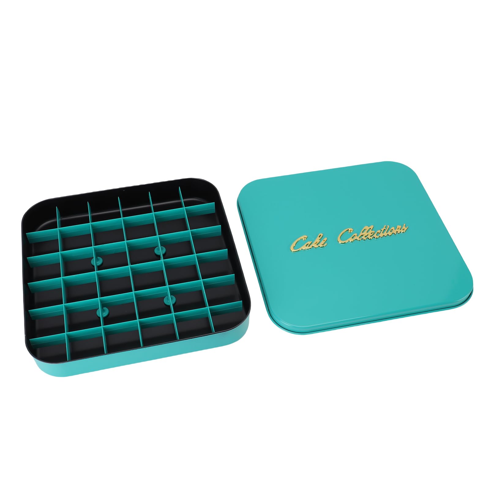 Jeffergarden Tortiera in Acciaio Inossidabile con Divisore e Coperchio, Stampo per Torte da Forno 31 X 31 Cm, Teglia per Mousse di Grande Capacità per Torte a Strati, Dessert Al Cioccolato e
