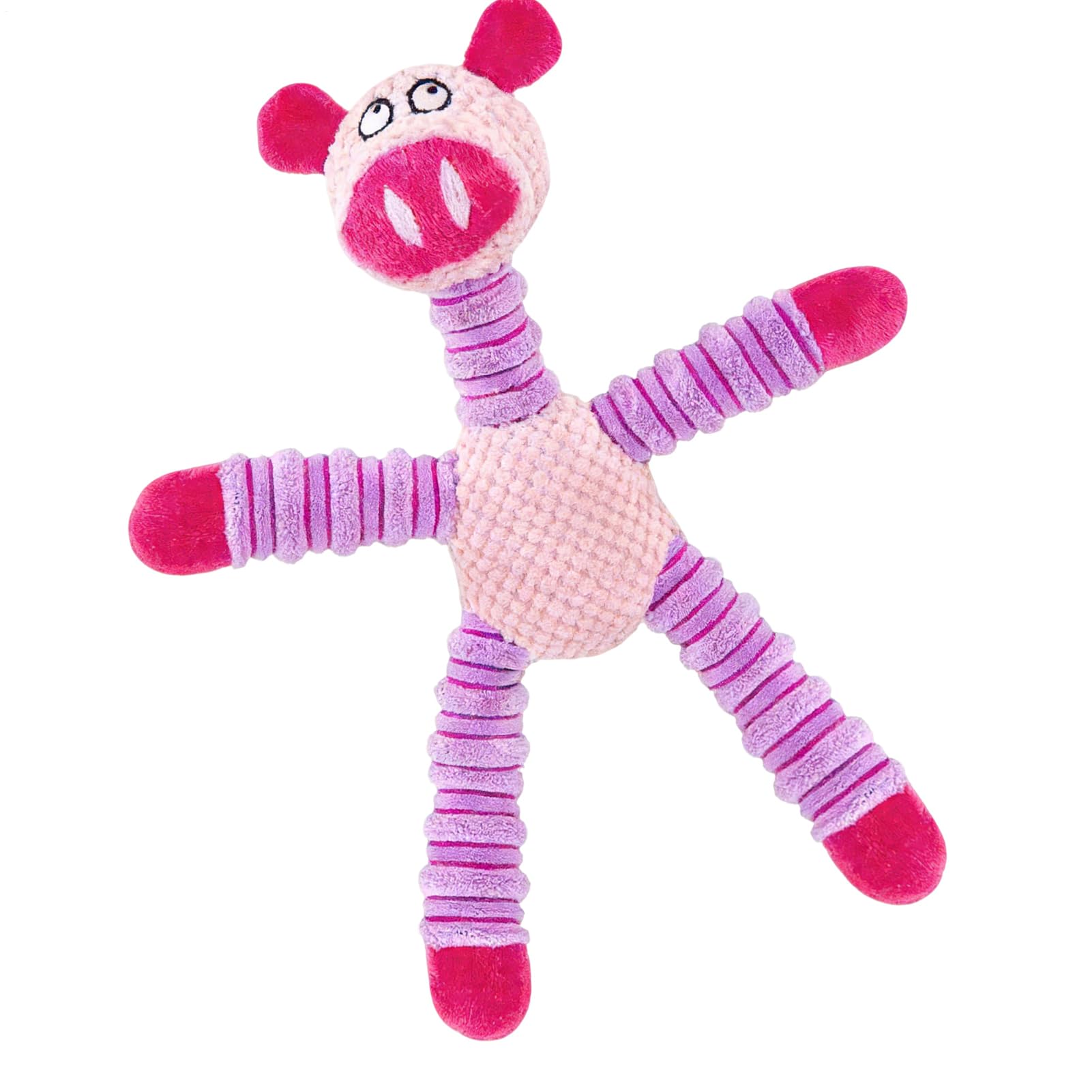 Juguete Mordedor para Perros Suministros de Peluche para Mascotas | Juguete para Limpieza Canina Para Razas Medianas y Grandes En Interiores y Exteriores