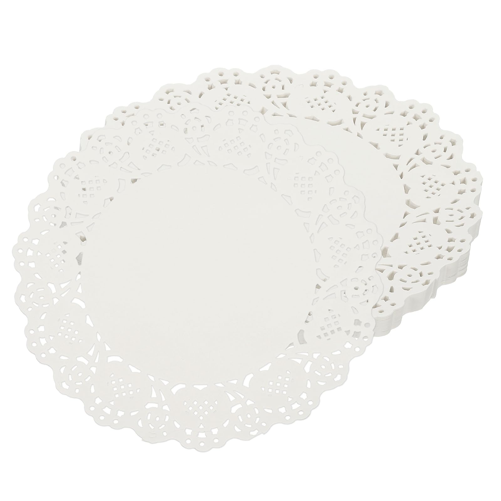 Napperons en papier blancuxcell de 21cm pour protéger et embellir vos plats