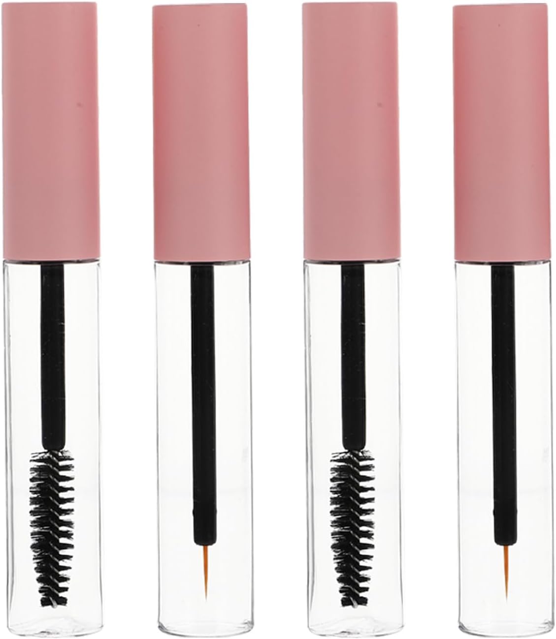 Ipetboom Shadow Tip Liner Bottle and Lash Mascara Container Bottle 4Pcs 10Ml Practical Empty Refillable Eyelash Mascara Tube for DIY Makeup Storage and Travel Use