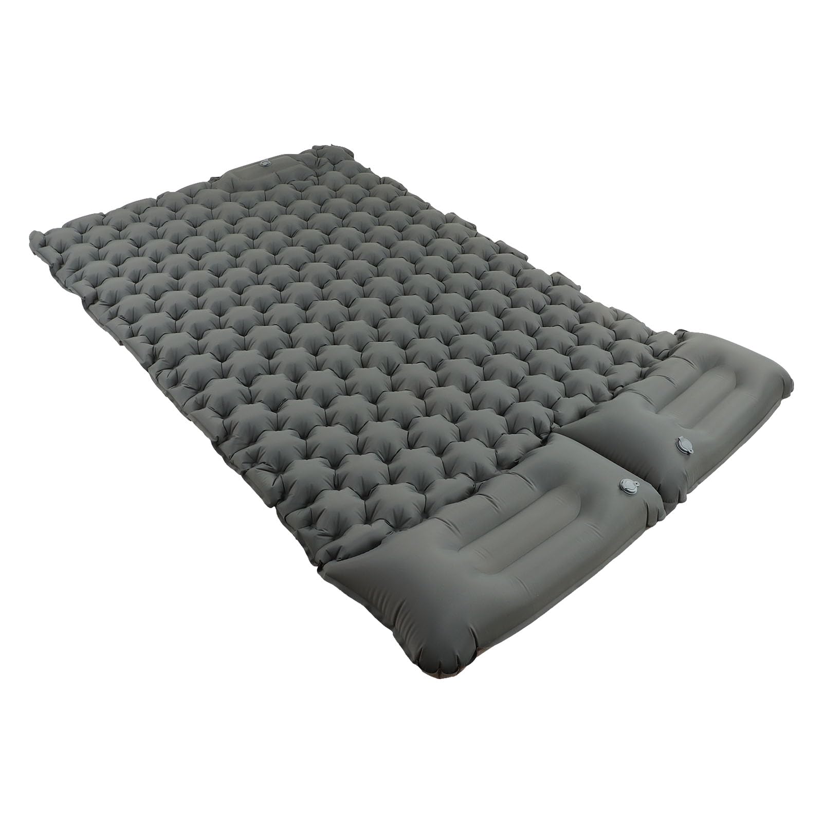 Camping Isomatte wasserdichte Nylon Ergonomische Fußpresse Aufblasmatte