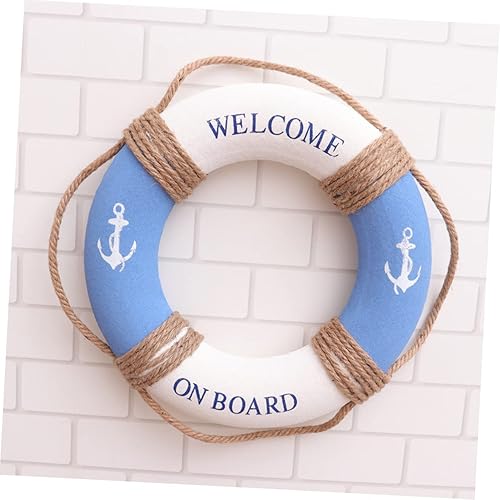 Miniatura 6 de GLSTOY 1 pieza de decoración colgante al aire libre para decoración del hogar, anillo de bienvenida a bordo, salvavidas para colgar en la pared,