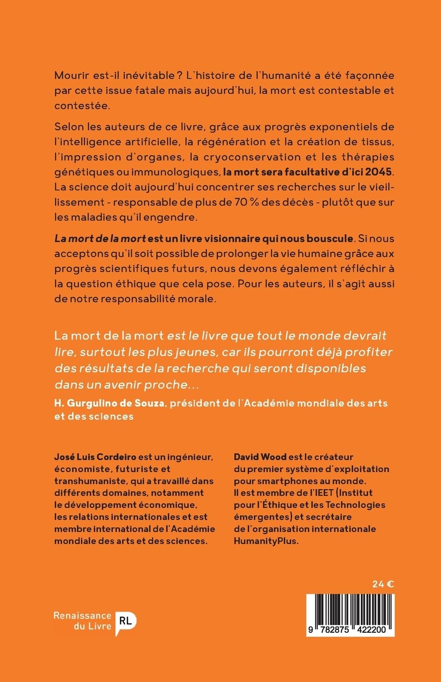 La mort de la mort: Les avancées scientifiques vers l'immortalité