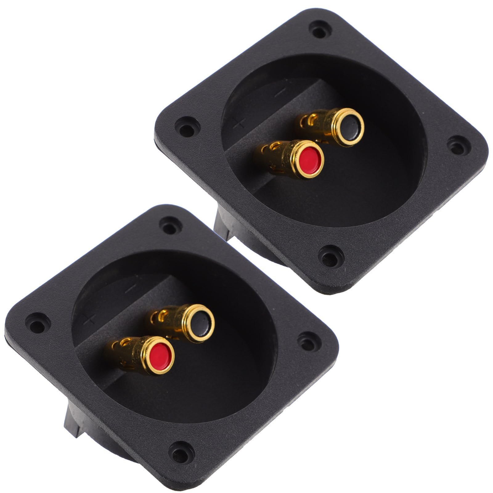 Conector de cable ABS y aleación de zinc con resorte resistente para subwoofer 8