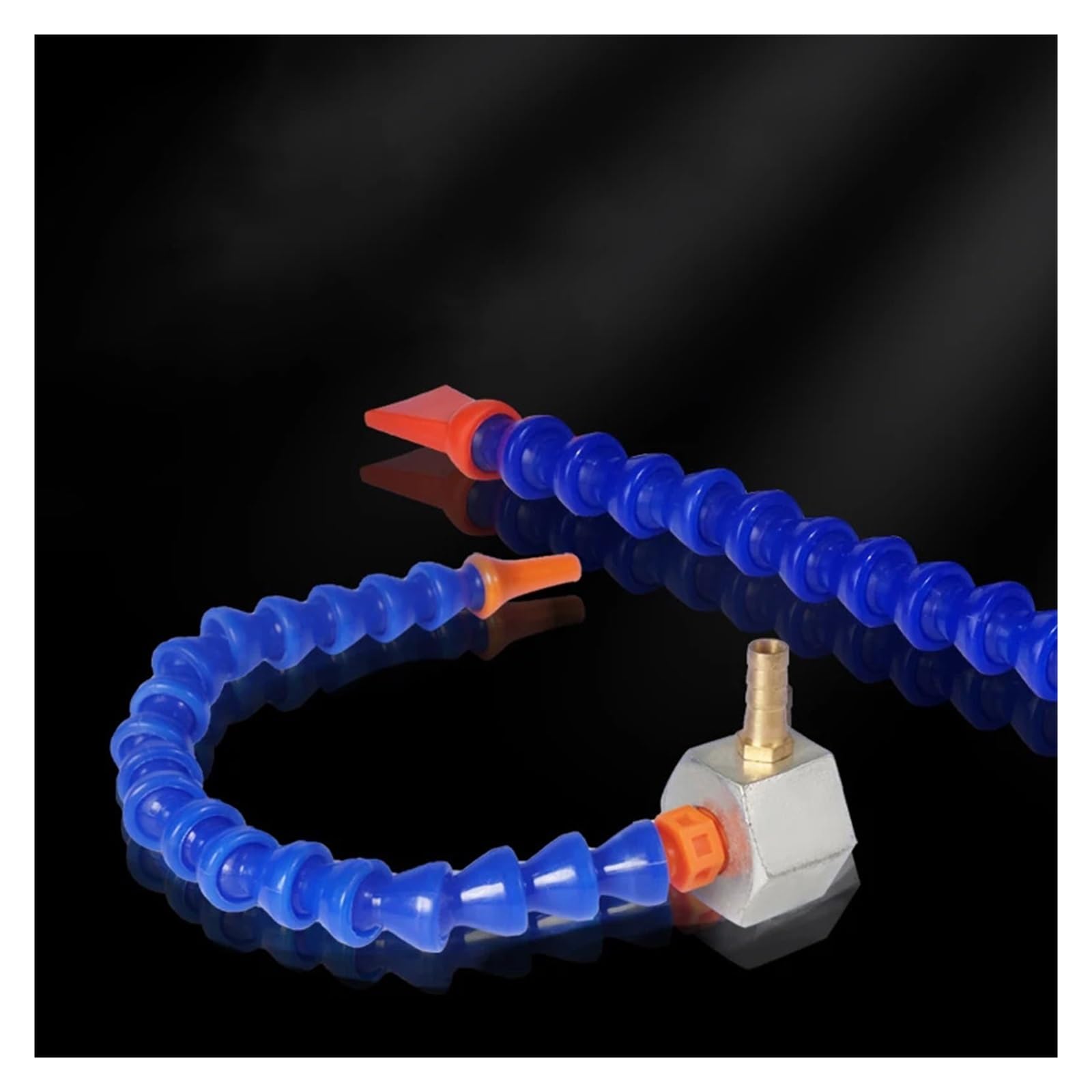 1/2 3/8 1/4'' Buitendraad 300~700mm Plastic Flexibele Water Olie