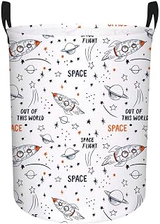 Space Themed Hamper 세탁 바구니 어린이 방 장식
