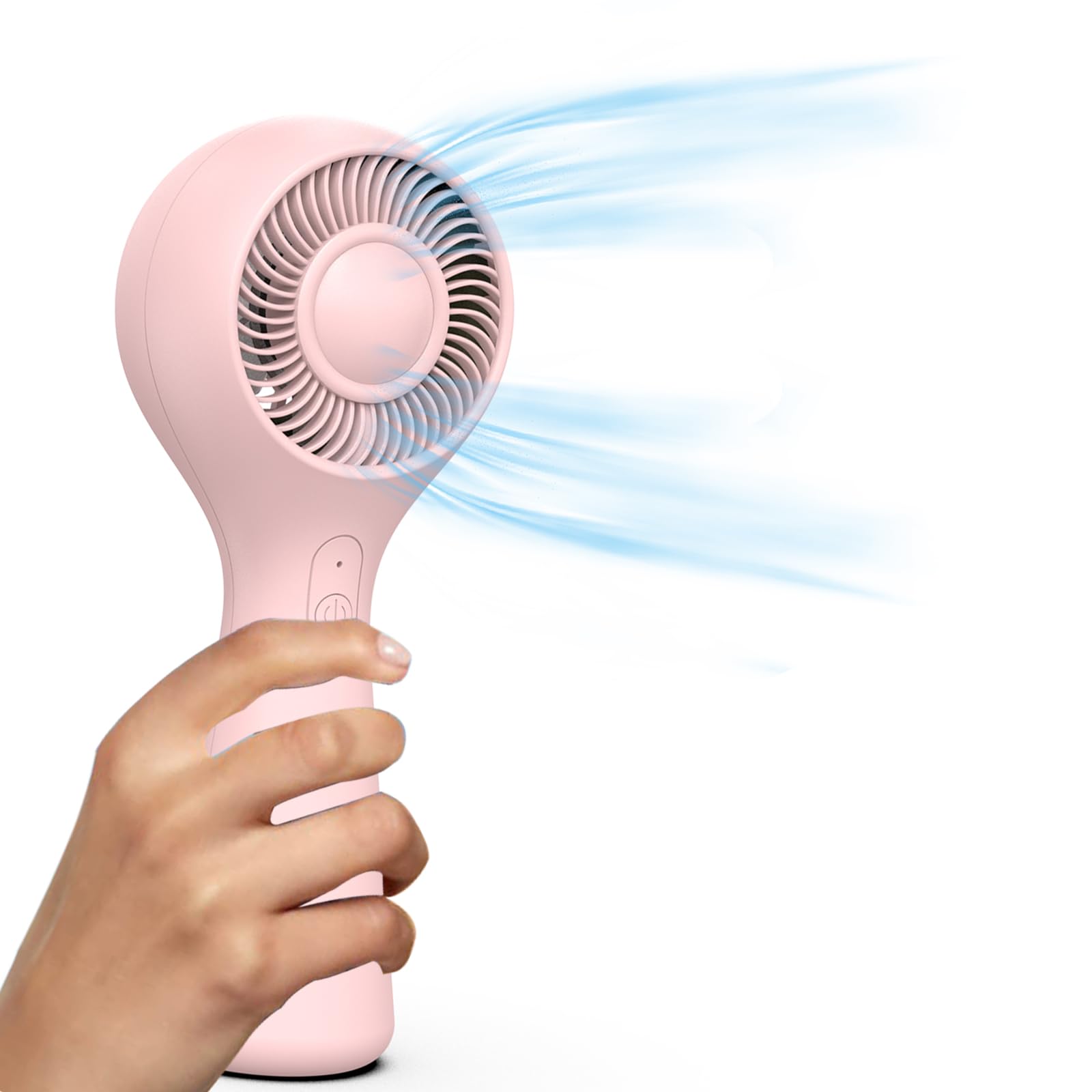 Ventilateur de bureau portable avec sangle pour maquillage voyage et extérieur