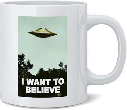 Poster Foundry I Want To Believe UFO Coffee Mug