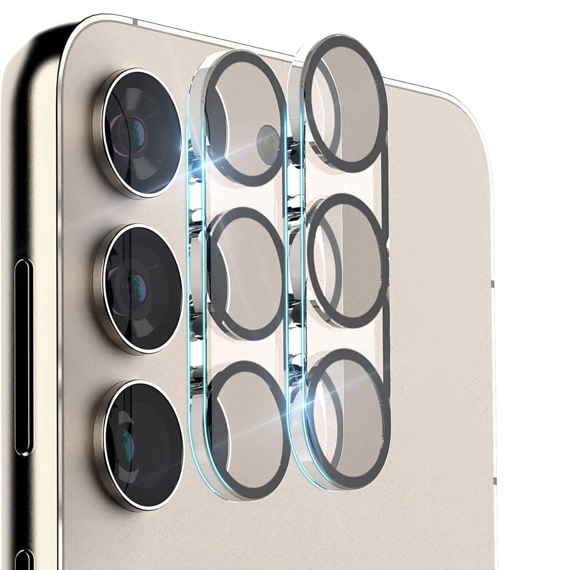 CASENED Camera Lens Protector for Samsung Galaxy S23/23 Plus, 9H Tempered Glass, S23/23 Plus Camera Screen Guard, Anti Scratch, Case Friendly, Shockproof,High Clarity (Black, Pack of 1) (B0BXSG7XVF) Amazon Price History, Amazon Price Tracker