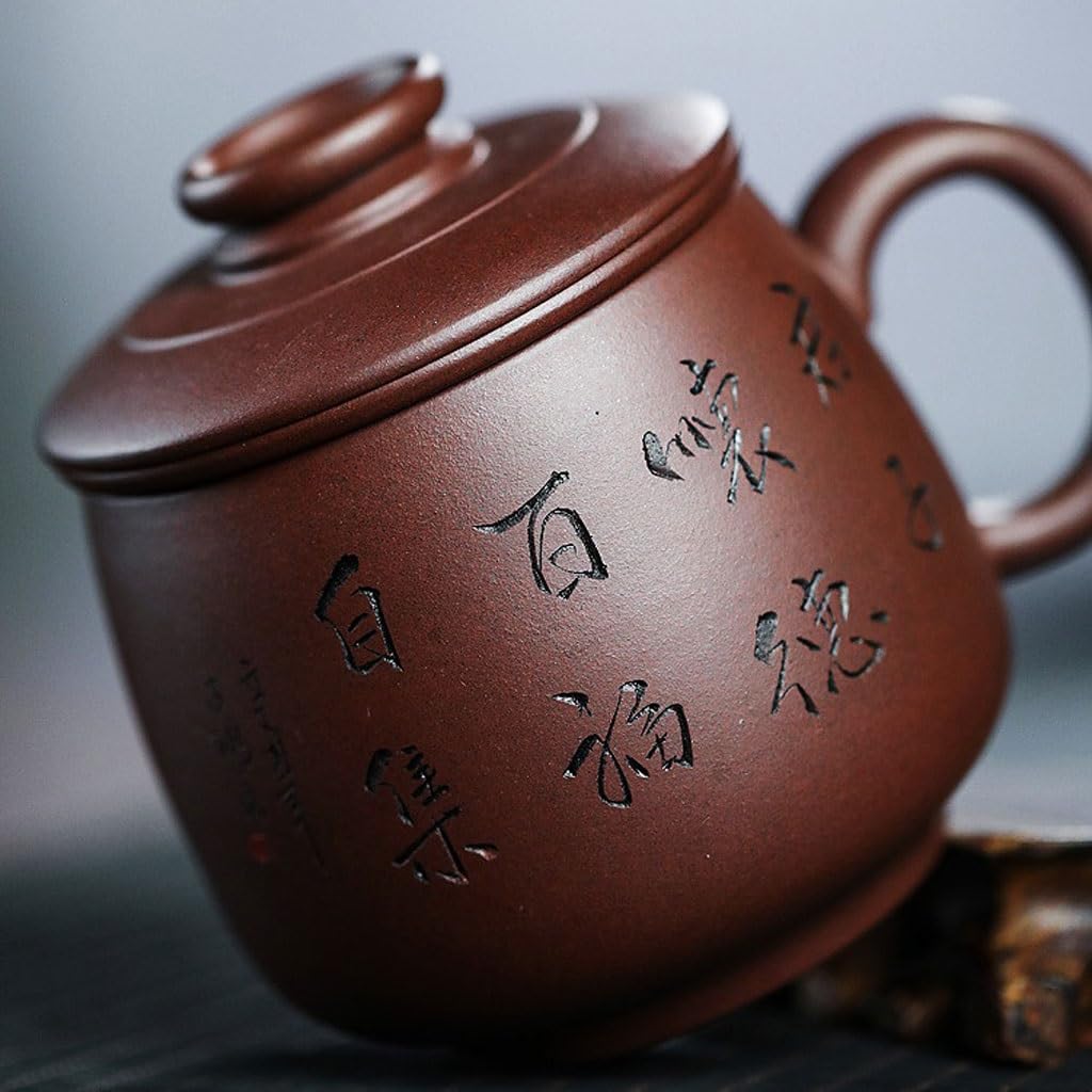 Tasse à thé Tasse à thé avec Couvercle filtrant intérieur, Tasse de Sable Violet, Tasse à thé de l'après-midi Faite à la Main, Tasse de Bureau 400 ML Tasses à thé réutilisables