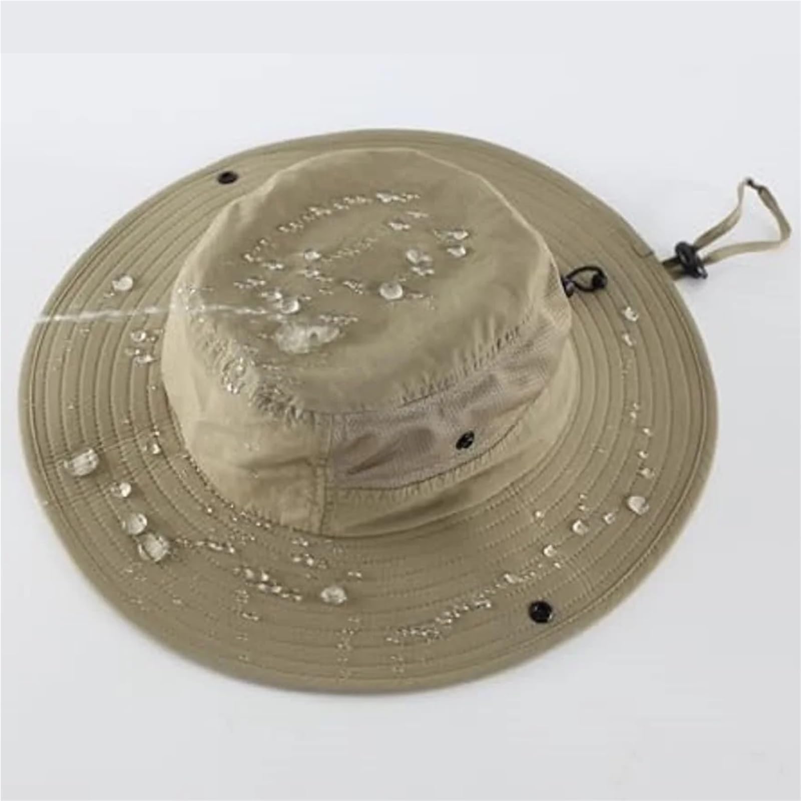 Connectyle UPF50+ Mens Sun Hat Wide Brim Adjustable Womens U/V Protection Beach Bucket For Fishing Hiking Snap Up Cowboy