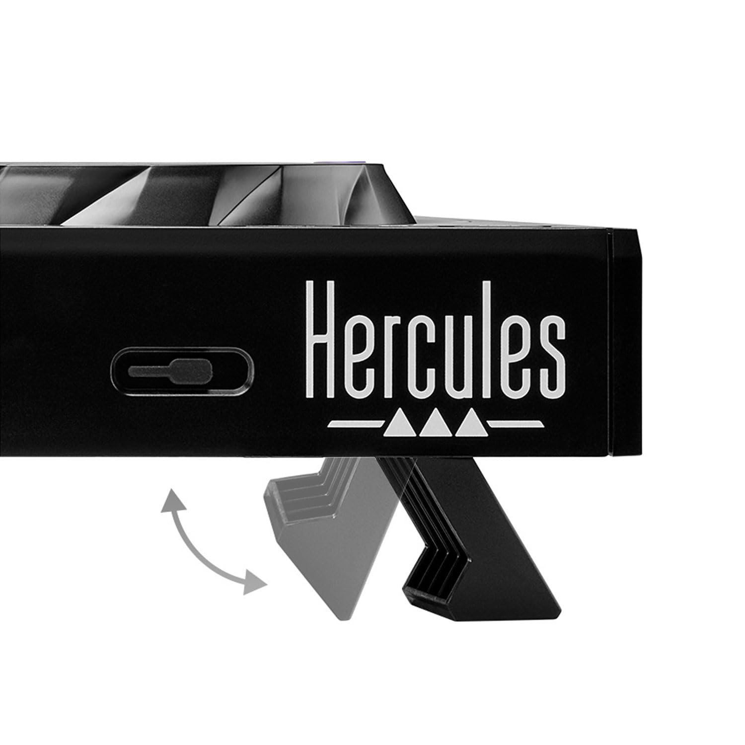 Hercules DJControl Inpulse 500 - Controlador USB para DJ (2 cubiertas, edición plateada, 42 cajas y gamuza de microfibra)